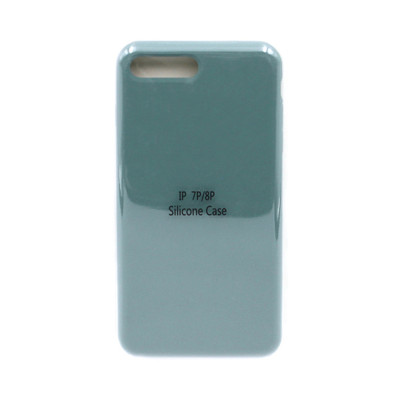 Чехол накладка Silicone Case (без лого) iPhone 7/8 Plus полынь оптом по низким ценам!