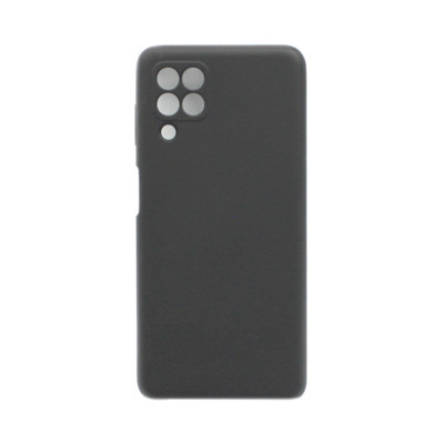 Чехол накладка Silicone Case Samsung A22 черный оптом по низким ценам!