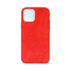 Чехол накладка Блеск iPhone 12 6.1" красный