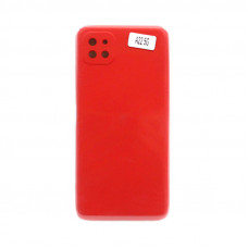 Чехол накладка Soft Touch Samsung A22S красный