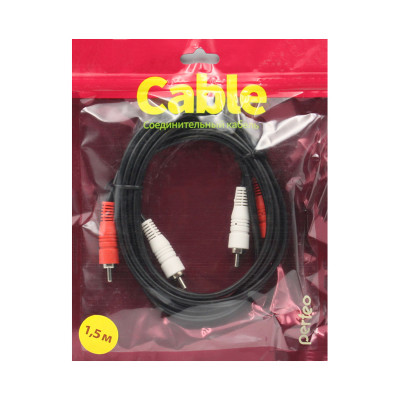 Кабель 2RCA на 2RCA Perfeo R3002 1.5m оптом по низким ценам!