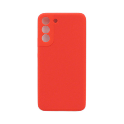 Чехол накладка Silicone Case Samsung S22 Plus красный оптом по низким ценам!
