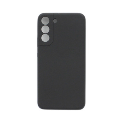 Чехол накладка Silicone Case Samsung S22 Plus черный оптом по низким ценам!