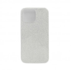 Чехол накладка Блеск iPhone 13 Pro Max серебро