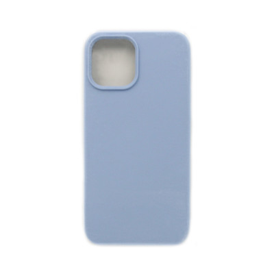 Чехол накладка Silicone Case (без лого) iPhone 12 6,7" голубой оптом по низким ценам!