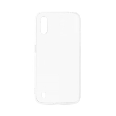Чехол накладка Samsung A01 плотный прозрачный оптом по низким ценам!