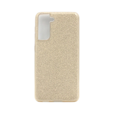 Чехол накладка Блеск Samsung S21 золотой оптом по низким ценам!