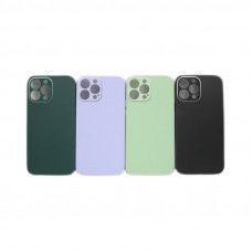 Чехол накладка плотная с защитой камеры цветная iPhone 13 Pro Max