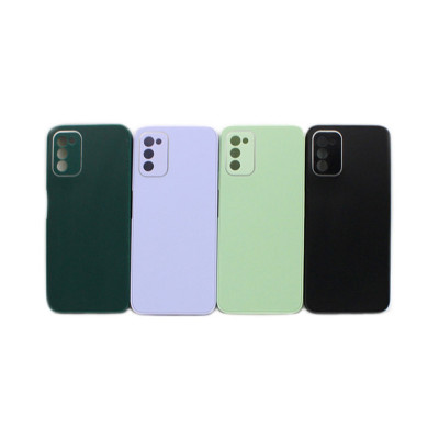 Чехол накладка плотная с защитой камеры цветная Samsung A03S оптом по низким ценам!