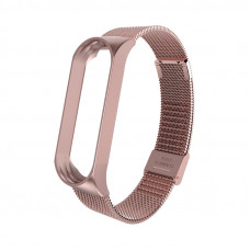 Ремешок металл Mi Band 3/4 пудра