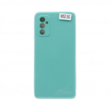 Чехол накладка Soft Touch Samsung M52 бирюзовый