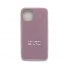Чехол накладка Silicone Case (без лого) iPhone 11 Pro черничный