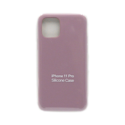 Чехол накладка Silicone Case (без лого) iPhone 11 Pro черничный оптом по низким ценам!