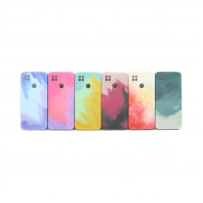 Чехол накладка плотная акварель Redmi 9C
