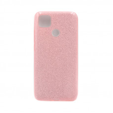 Чехол накладка Блеск Xiaomi Redmi 9C розовый