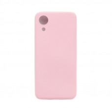 Чехол накладка Silicone Case Samsung A03 Core розовый