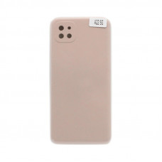 Чехол накладка Soft Touch Samsung A22S пудра