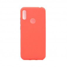Чехол накладка матовый Huawei Honor Y6 2019 красный