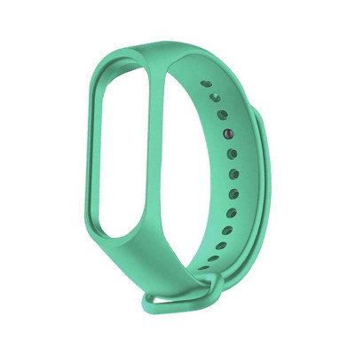 Ремешок силиконовый Mi Band 3/4 мятный оптом по низким ценам!