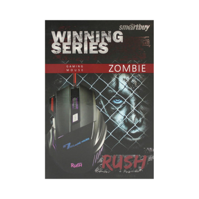 Мышь проводная игровая Smartbuy SBM-721G-K Zombie оптом по низким ценам!