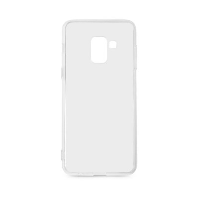 Чехол силикон Samsung A8 2018 прозрачный оптом по низким ценам!