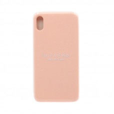 Чехол накладка Silicone Case (без лого) iPhone XS Max персиковый