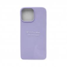 Чехол накладка Silicone Case (без лого) iPhone 13 Pro Max сиреневый