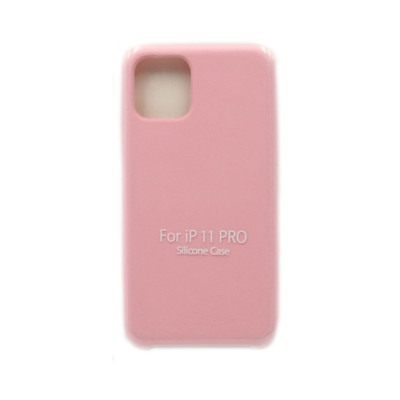 Чехол накладка Silicone Case (без лого) iPhone 11 Pro розовый оптом по низким ценам!