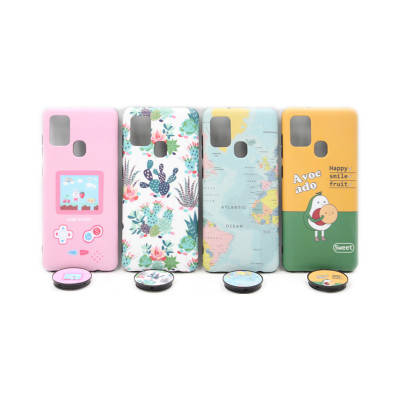 Чехол накладка с Pop Socket Samsung A21 S оптом по низким ценам!