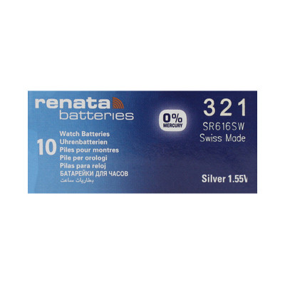 Батарейки Renata часовые 321 10Box (цена за 10 шт) оптом по низким ценам!