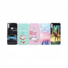 Чехол накладка Винил вид2 Huawei Y6 2019
