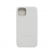 Чехол накладка Silicone Case (без лого) iPhone 13 белый