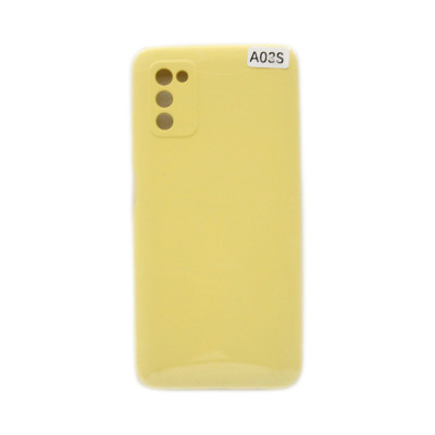 Чехол накладка Soft Touch Samsung A03S желтый оптом по низким ценам!