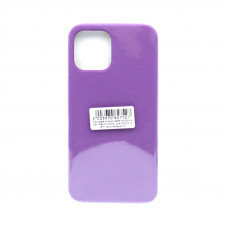 Чехол накладка Silicone Case (без лого) iPhone 12 6,7" фиолетовый