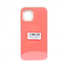 Чехол накладка Silicone Case (без лого) iPhone 12 6,7" персиковый