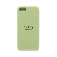 Чехол накладка Silicone Case (без лого) iPhone 7/8 фисташковый