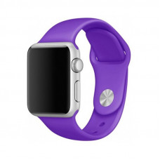 Браслет силикон Apple Watch 38-40mm фиолетовый