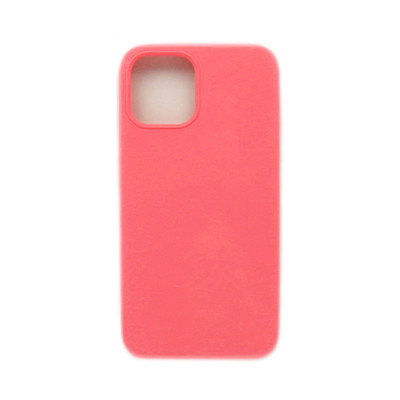 Чехол накладка Silicone Case (без лого) iPhone 12 6,1" розовый оптом по низким ценам!