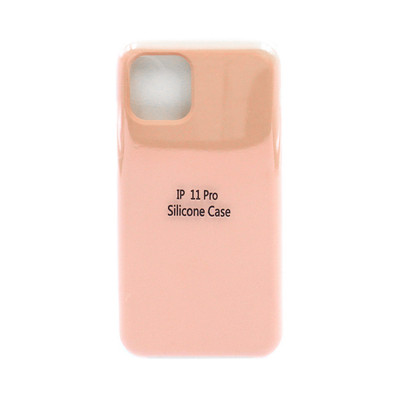 Чехол накладка Silicone Case (без лого) iPhone 11 Pro персиковый оптом по низким ценам!