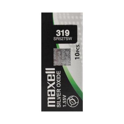 Батарейки Maxell часовые 319 10Box (цена за 10 шт) оптом по низким ценам!